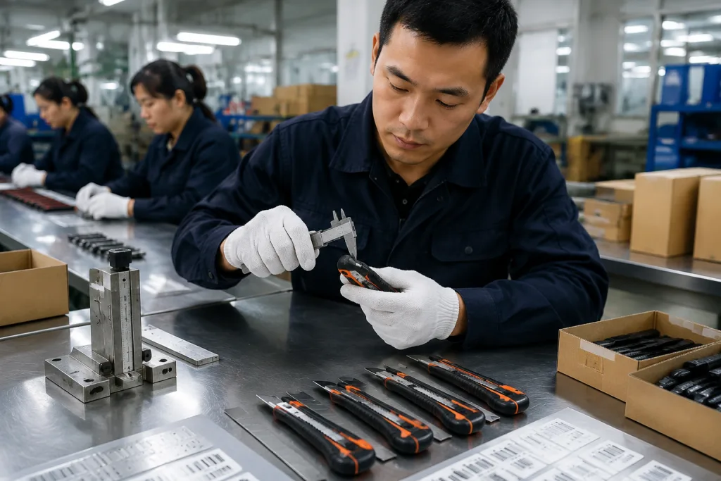 Utility knife wholesale sourcing guide for OEM buyers