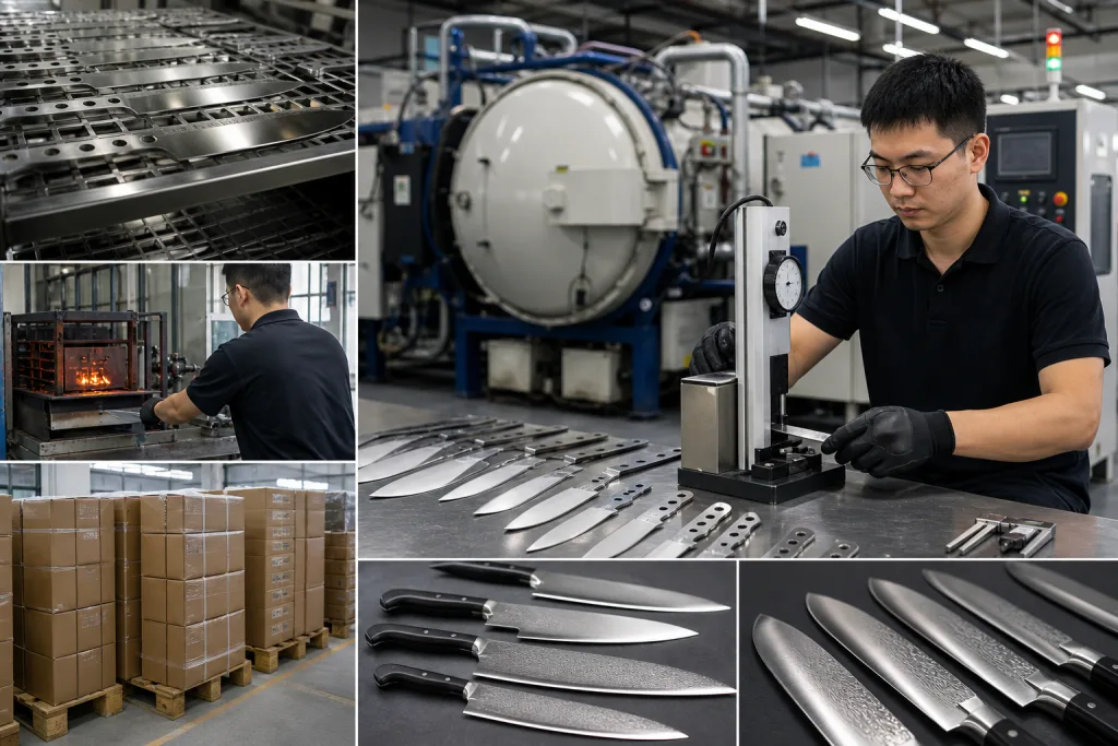 VG10 Knife Steel Sourcing for Kitchen Lines and Heat Treat