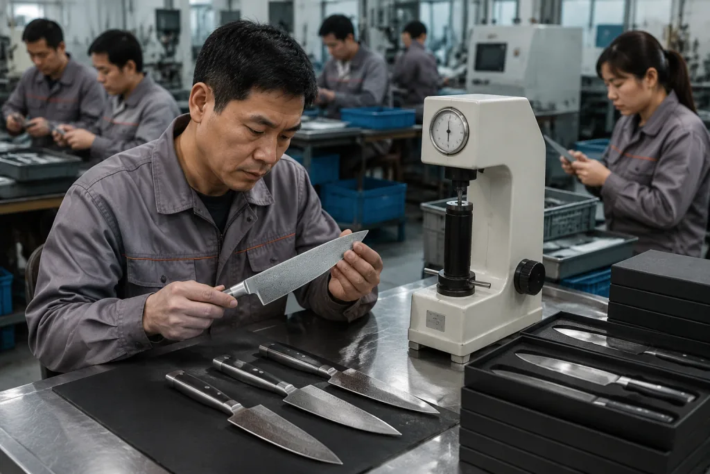 VG10 steel knife MOQ and price guide for OEM sourcing
