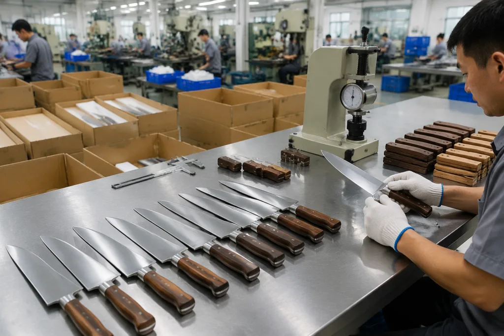 Wood Handle Chef Knife MOQ and Price Guide for OEM Buyers