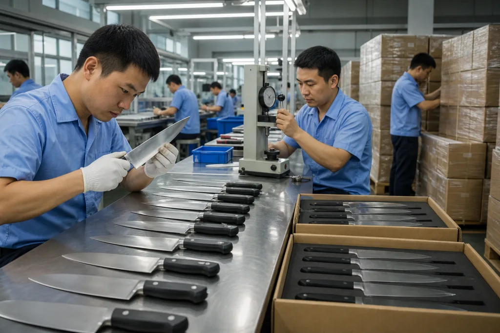 Yangjiang Knife Factory Sourcing Buyer Map for Importers