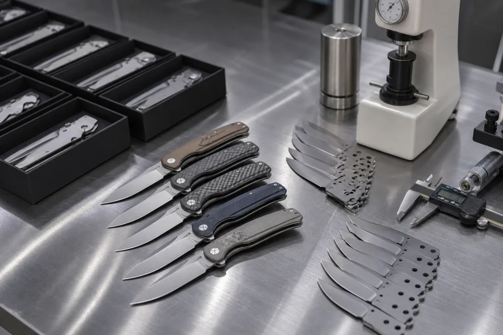 Knife Manufacturer Evaluation Guide: RFQ, Samples, Inspection, and Supplier Verification