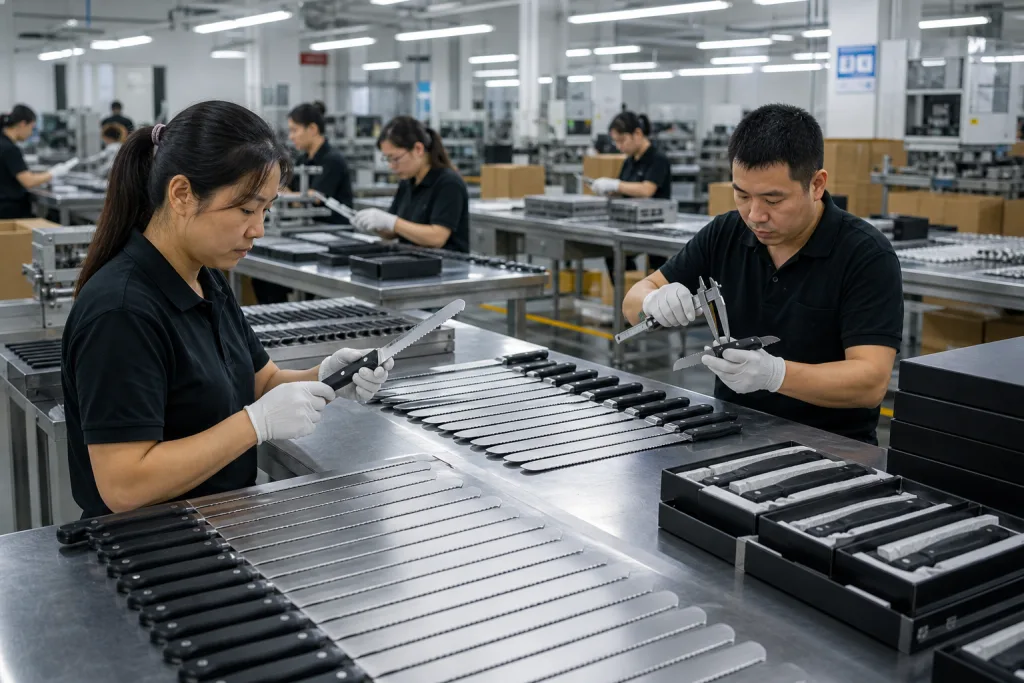 Knife Supplier Prequalification Checklist: Defect-Prevention and Inspection Evidence