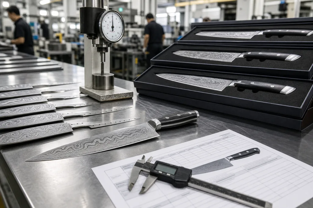 Pocket Knife Wholesale QC: Verify Material Control, Capacity Evidence, and Schedule Risk