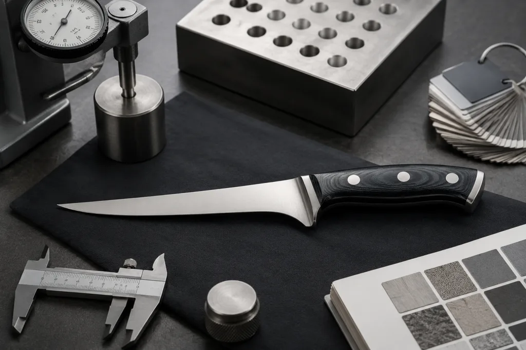 Product Specification Drafting for Knife Wholesale: Material Selection and Measurable Performance