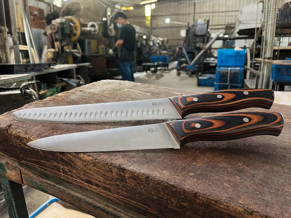 BBQ grilling knife supplier brisket slicer carving knife OEM manufacturer